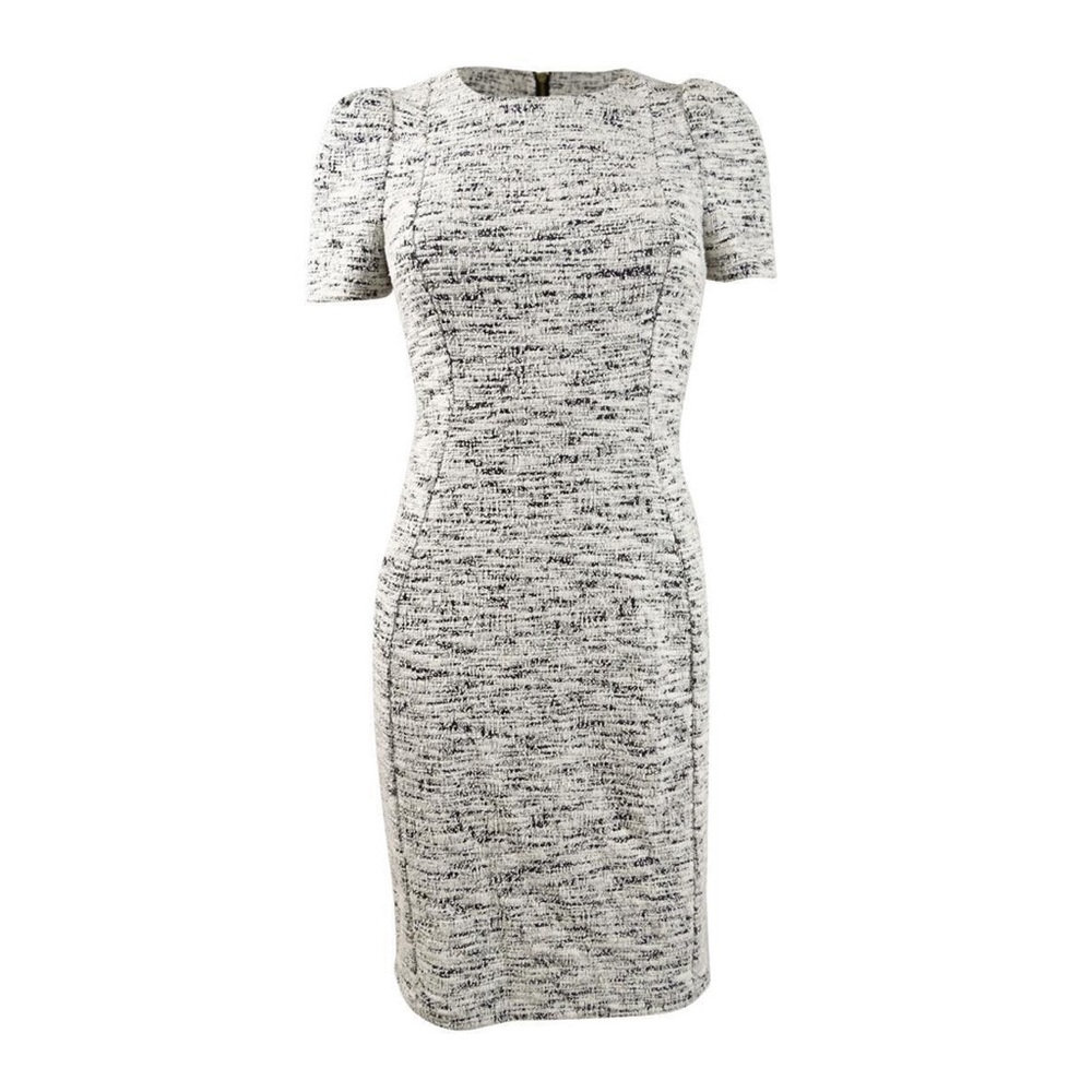 New Calvin Klein tweed Sheath Dress 10